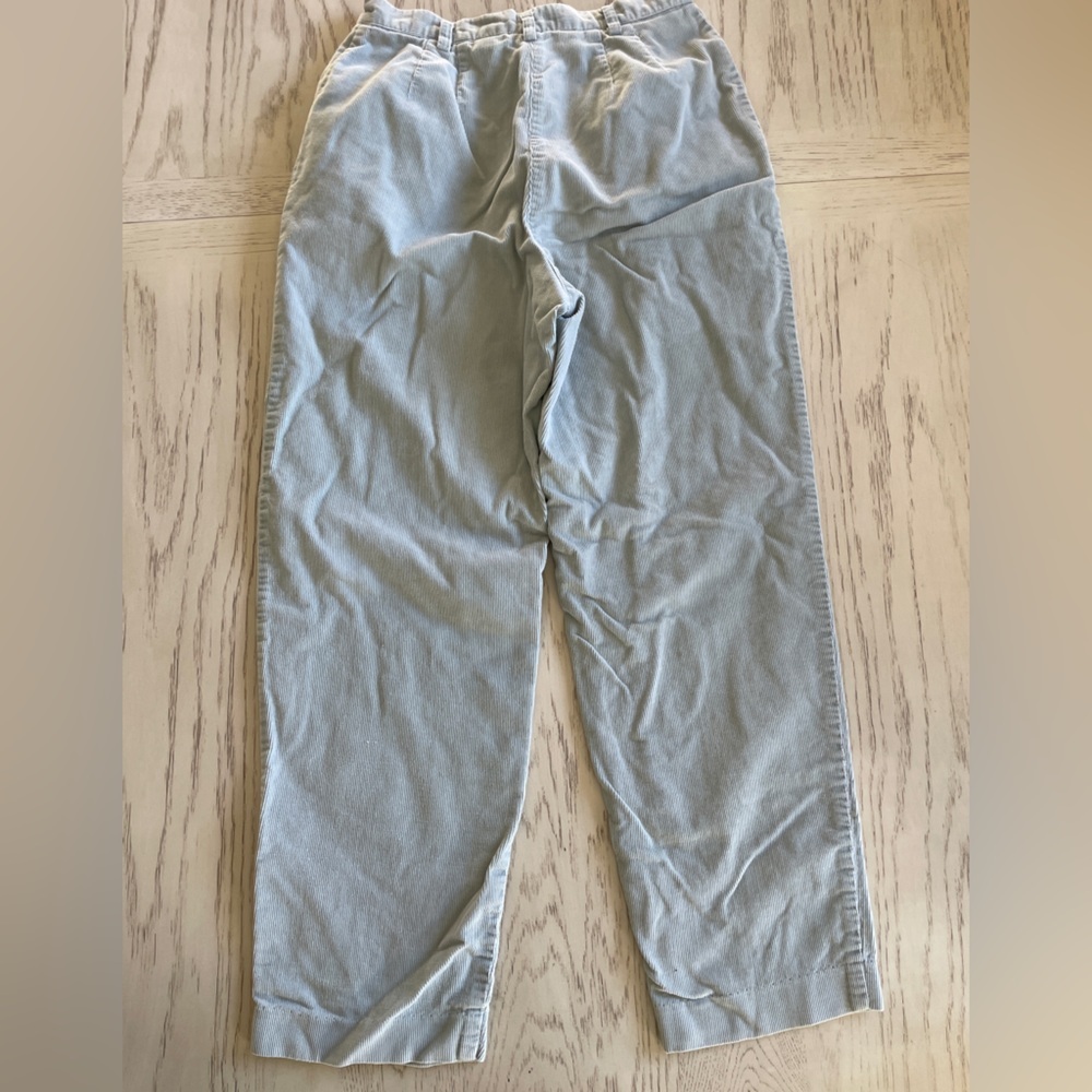 Vintage Liz Claiborne Sport High-Waisted Pleated Corduroy Pants Size 6 Petite